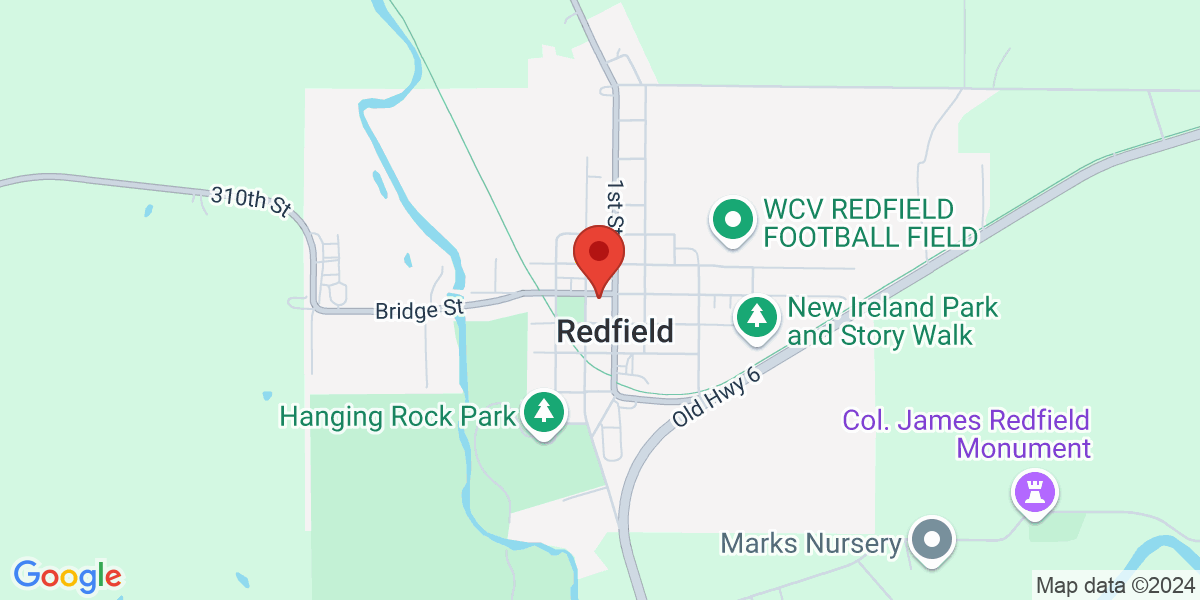 Map of Redfield Public Library